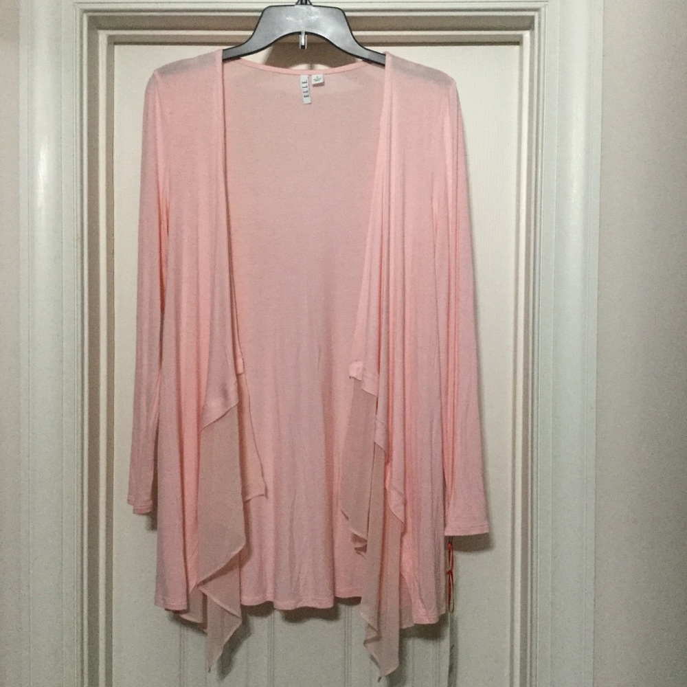 Elle pink cardigan